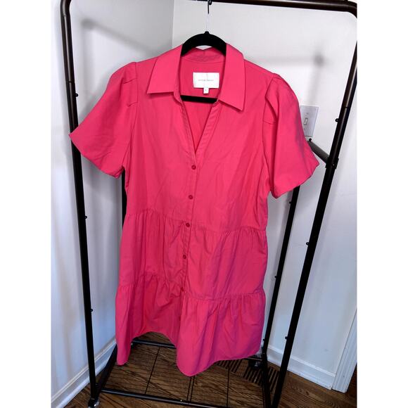 Brochu Walker Havana Mini Dress size L large - Picture 2 of 5